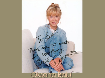 Oksana Baiul was the 1994 Olympic GOLD Medalist & 1993 World Champion, in Ladies Figure Skating. 