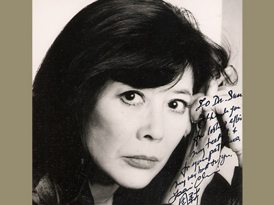 Actress Tsai Chin - Joy Luck Club, Memoirs of a Giesha