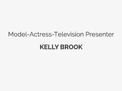 Actress-Model Kelly Brook